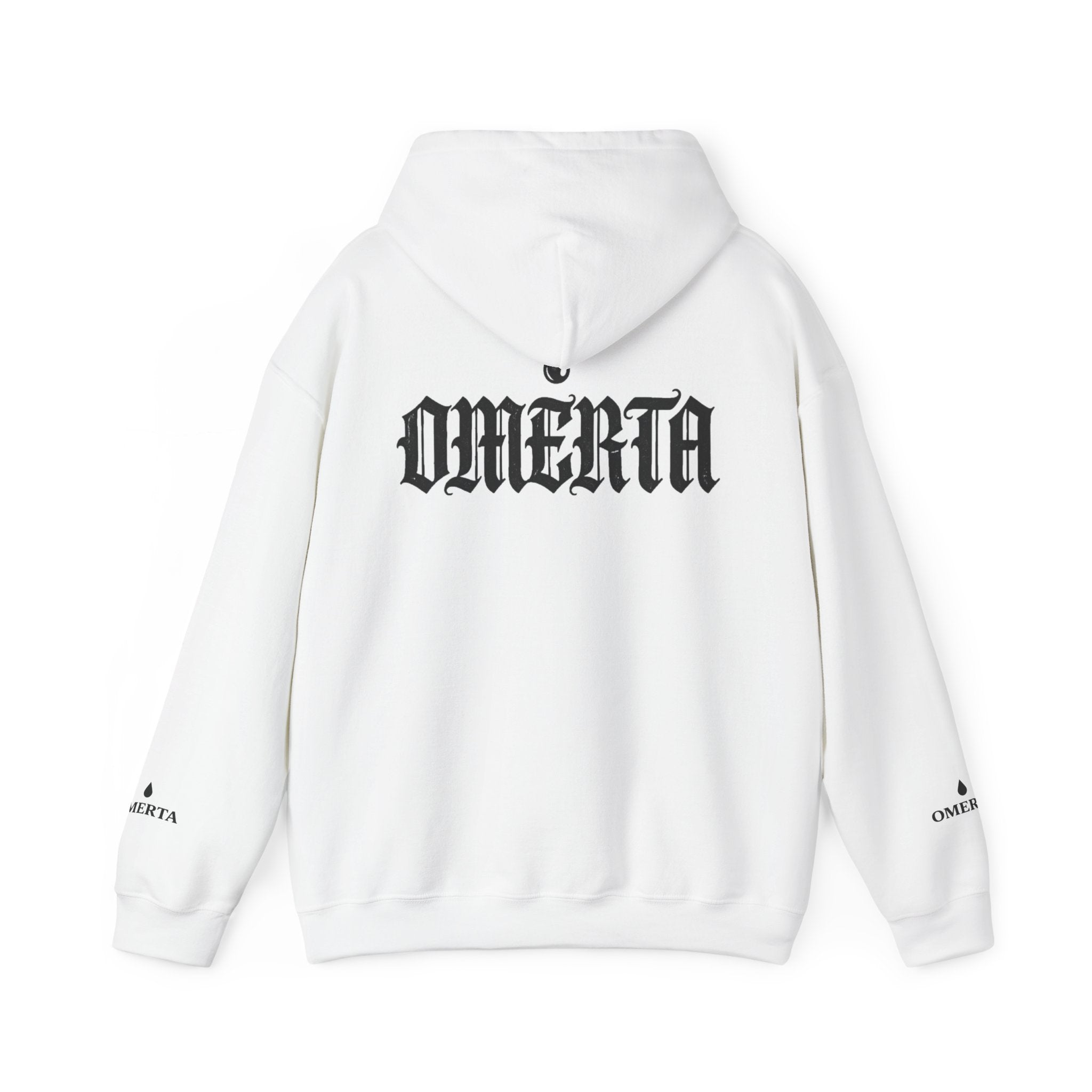 OMERTA Heavy Multi Logo Hoodie