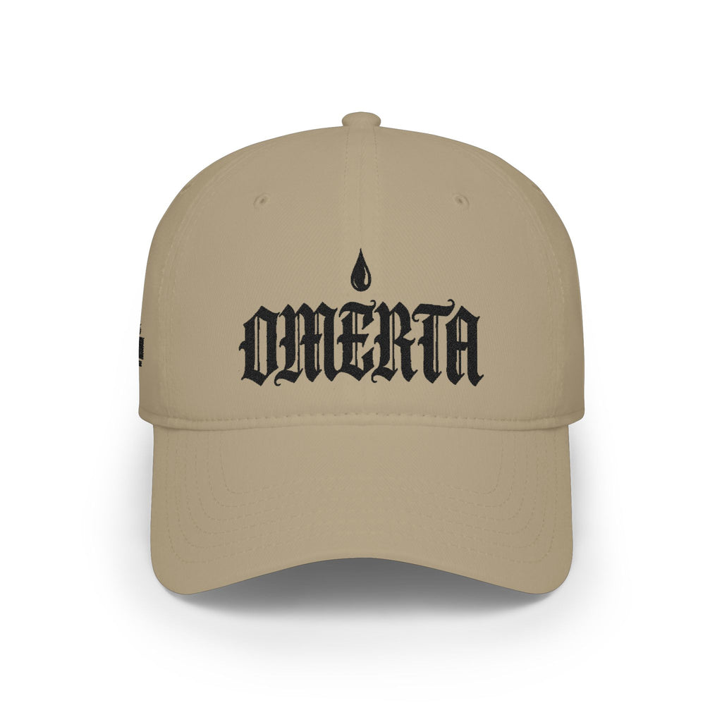 OMERTA Baseball Cap Embroidered