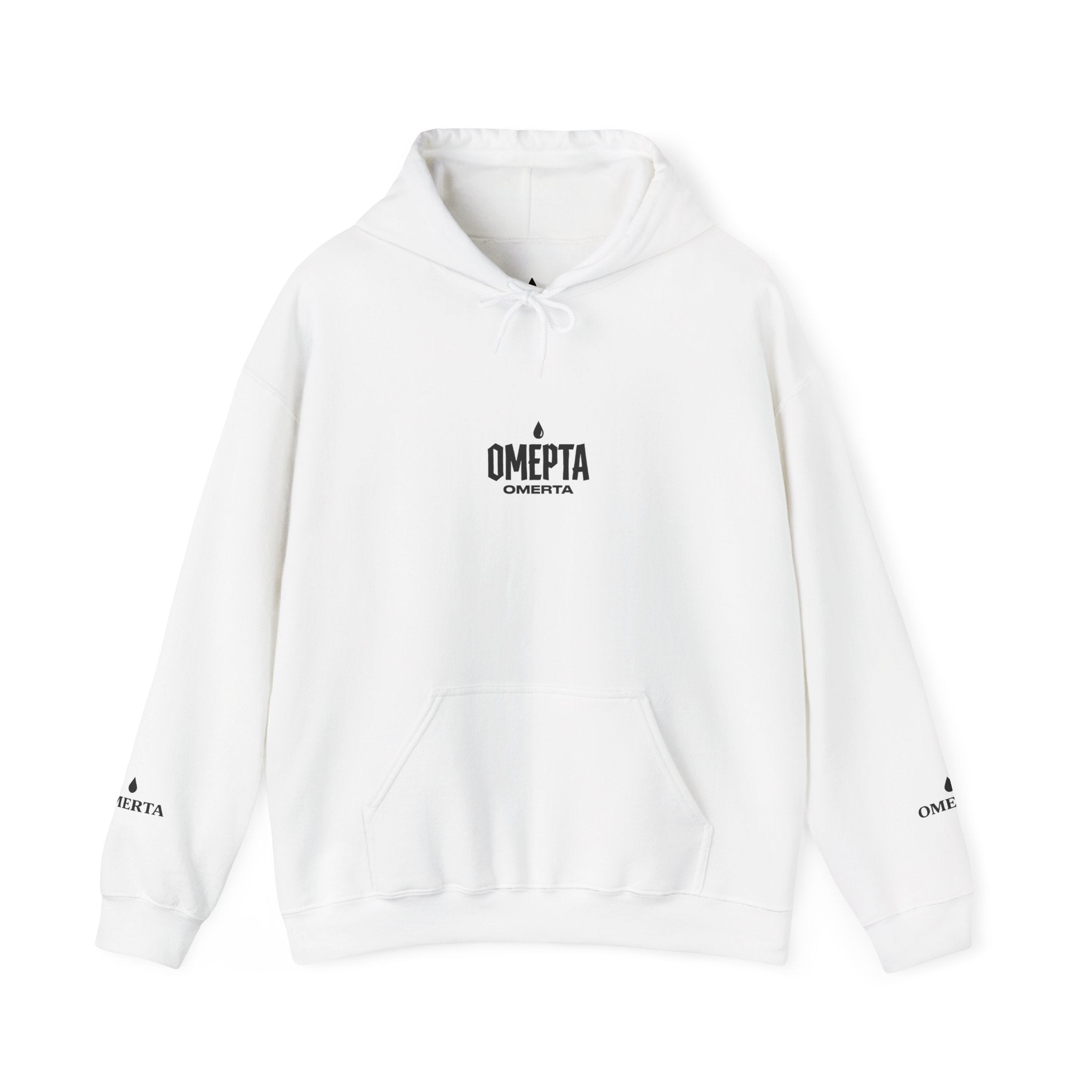 OMERTA Heavy Multi Logo Hoodie