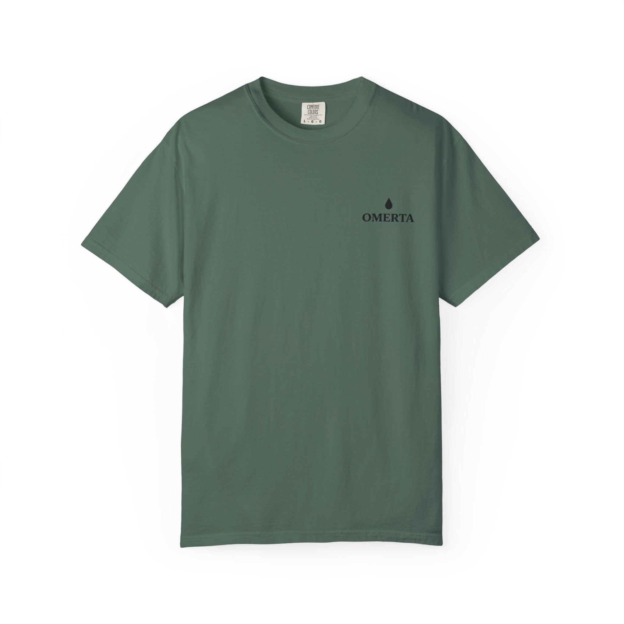 OMERTA T-shirt — Teardrop Mark