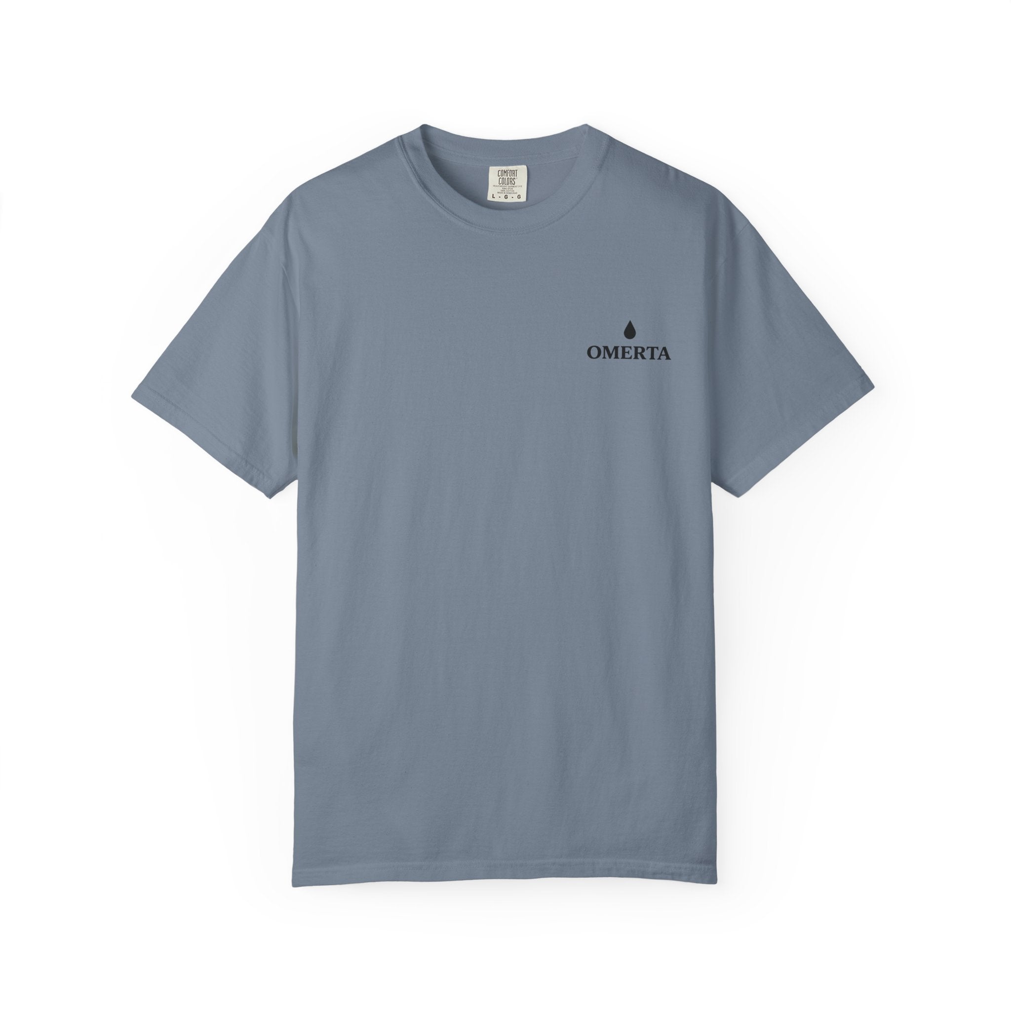 OMERTA T-shirt — Teardrop Mark