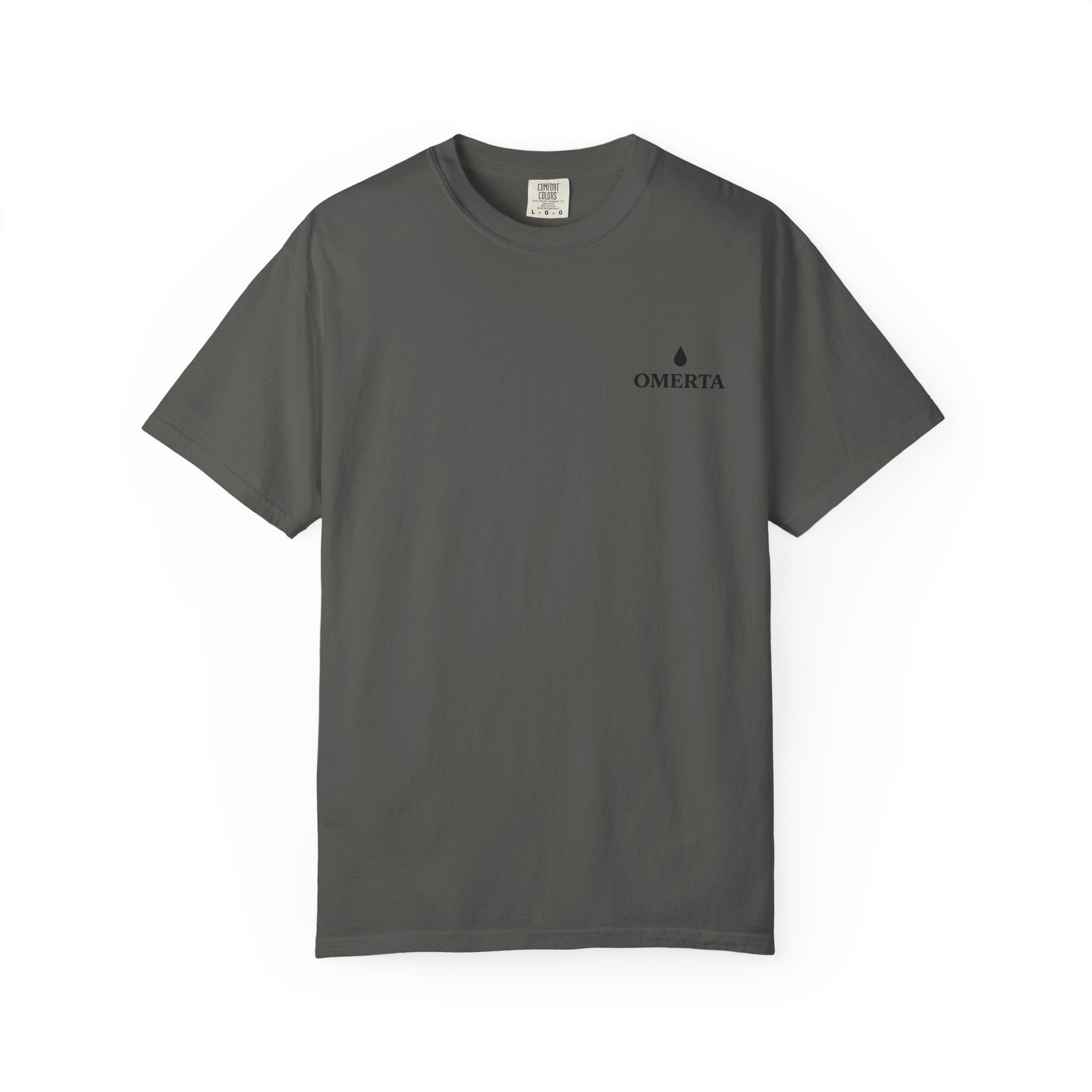 OMERTA T-shirt — Teardrop Mark