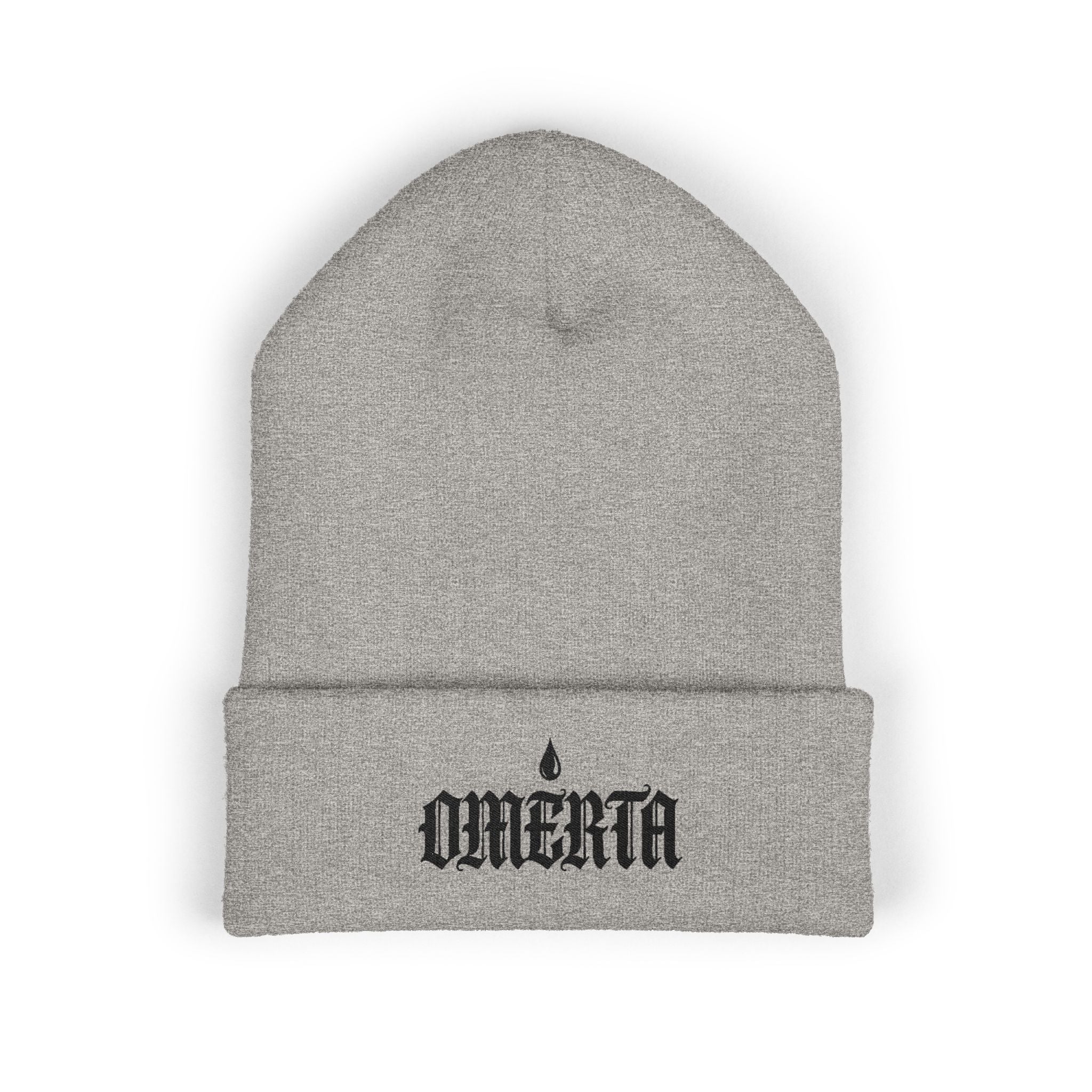 OMERTA Cuffed Beanie Embroidered