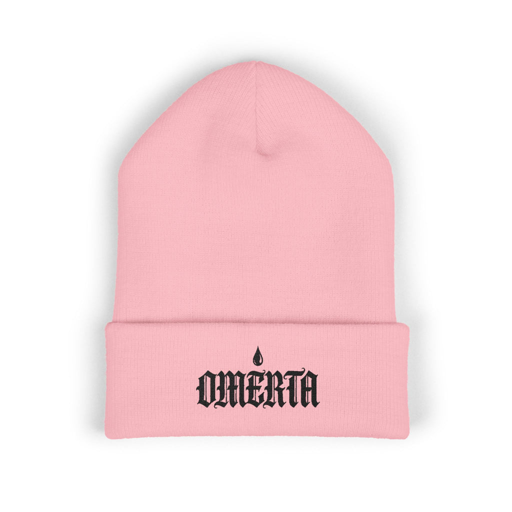 OMERTA Cuffed Beanie Embroidered