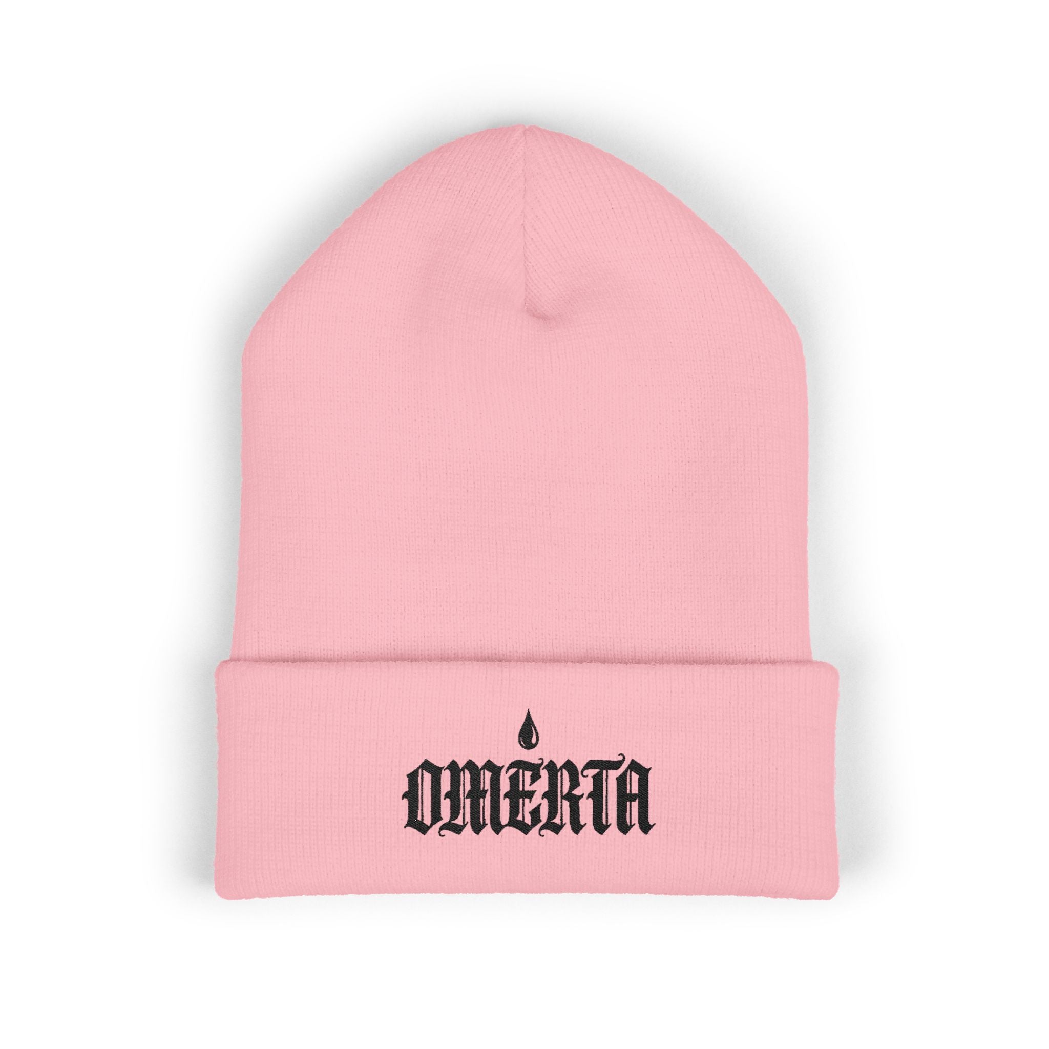 OMERTA Cuffed Beanie Embroidered