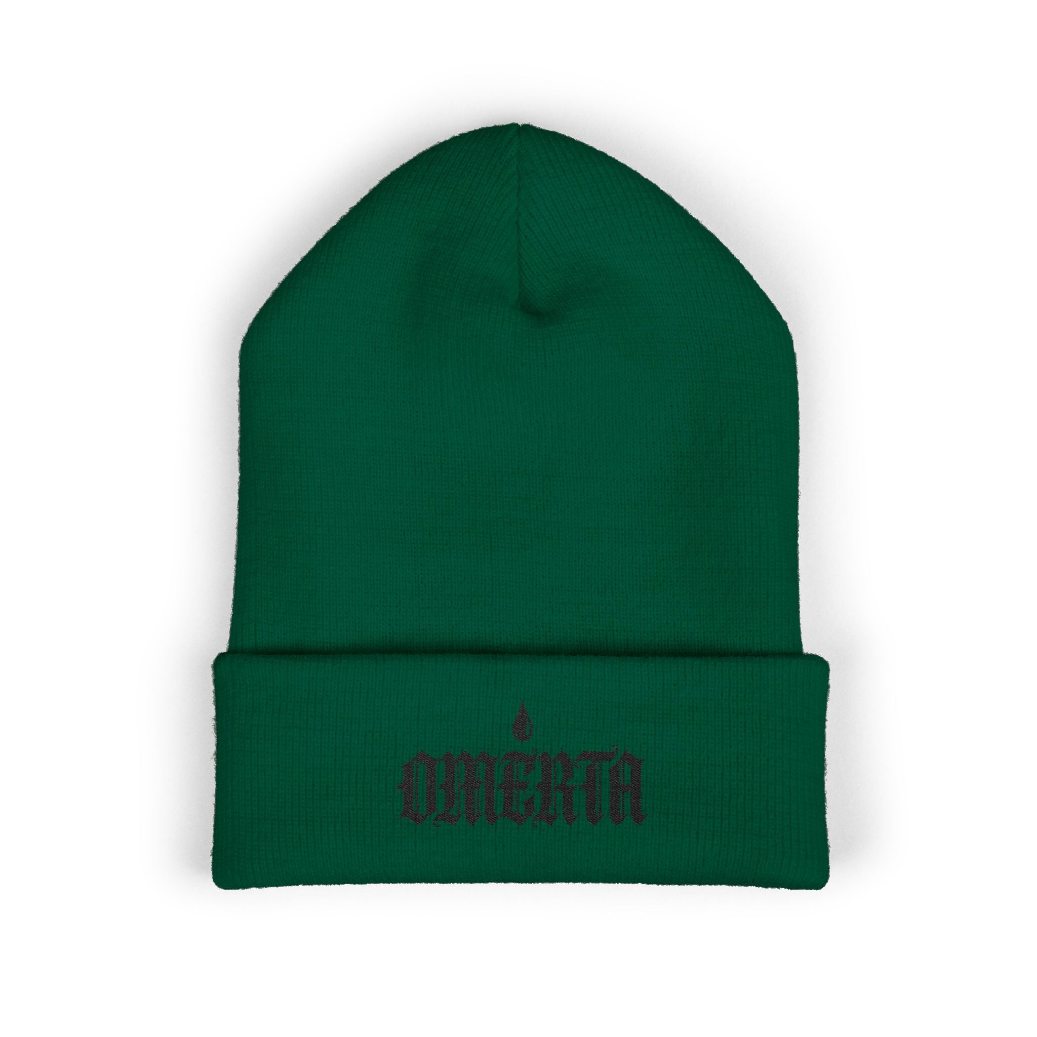 OMERTA Cuffed Beanie Embroidered