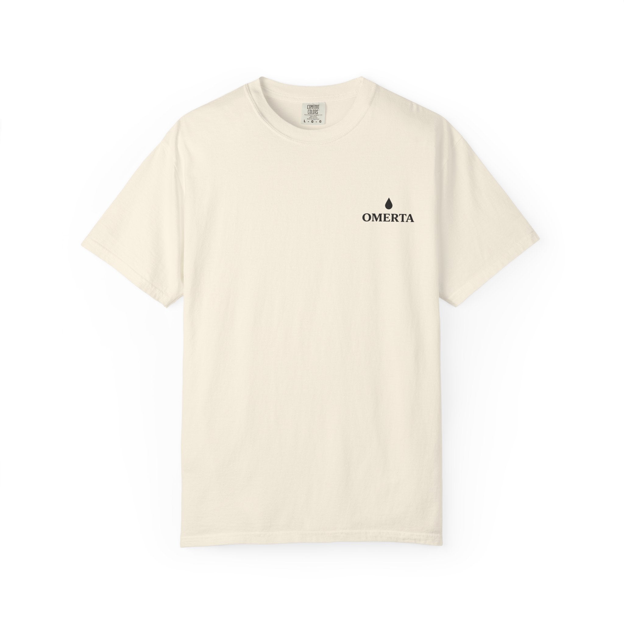OMERTA T-shirt — Teardrop Mark