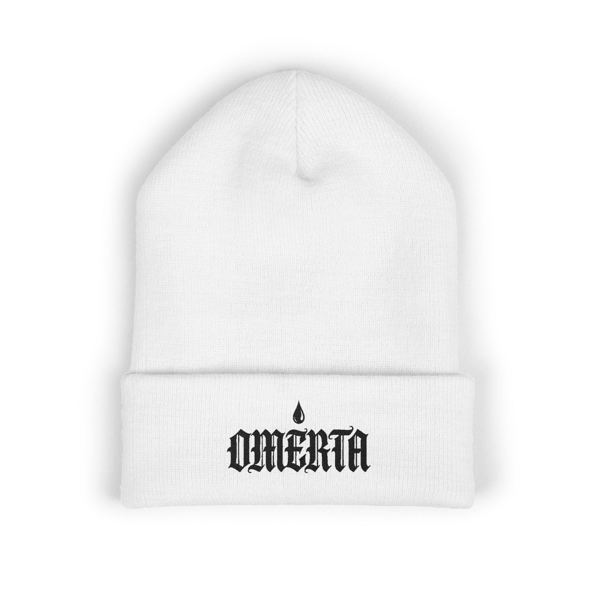 OMERTA Cuffed Beanie Embroidered