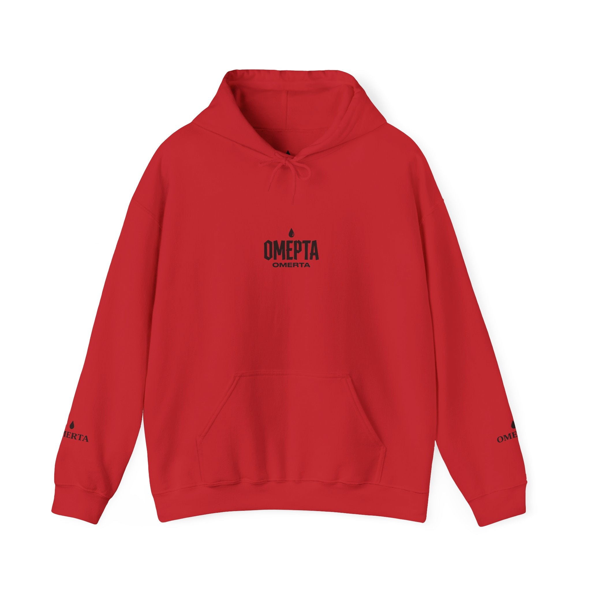 OMERTA Heavy Multi Logo Hoodie