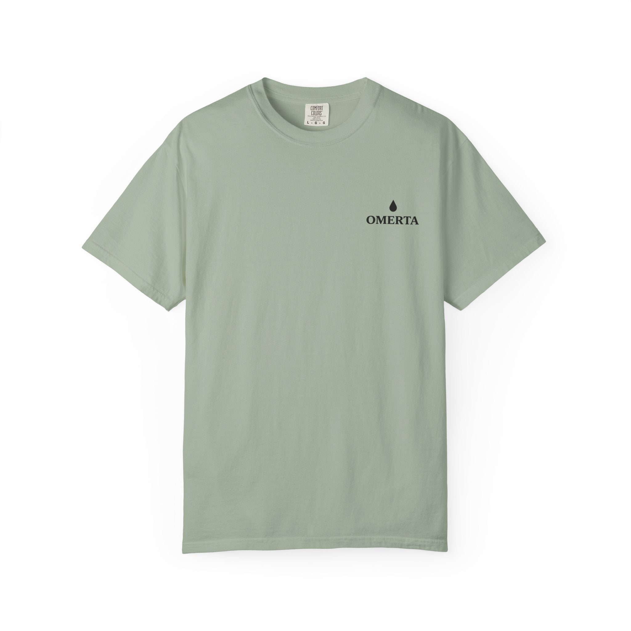 OMERTA T-shirt — Teardrop Mark