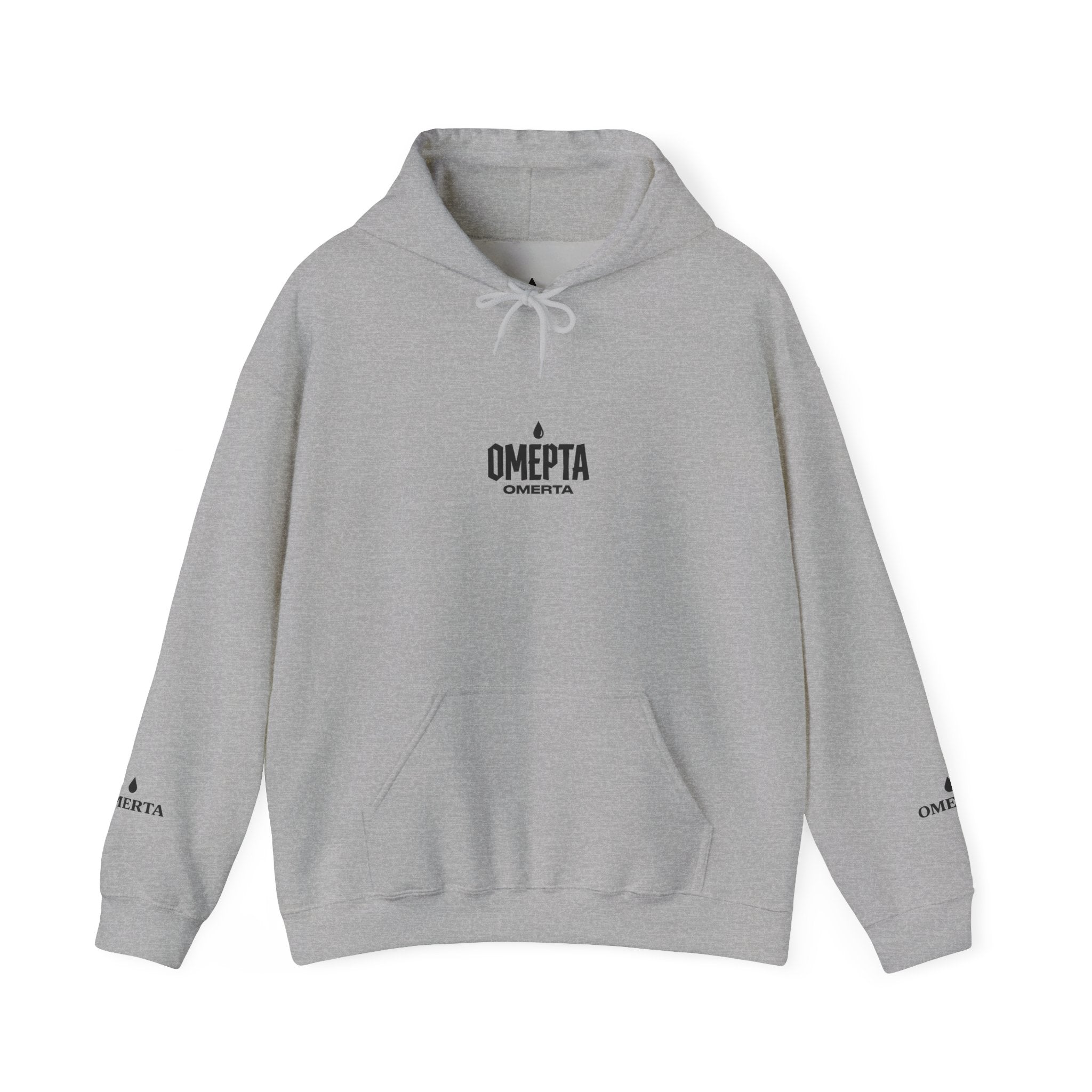 OMERTA Heavy Multi Logo Hoodie