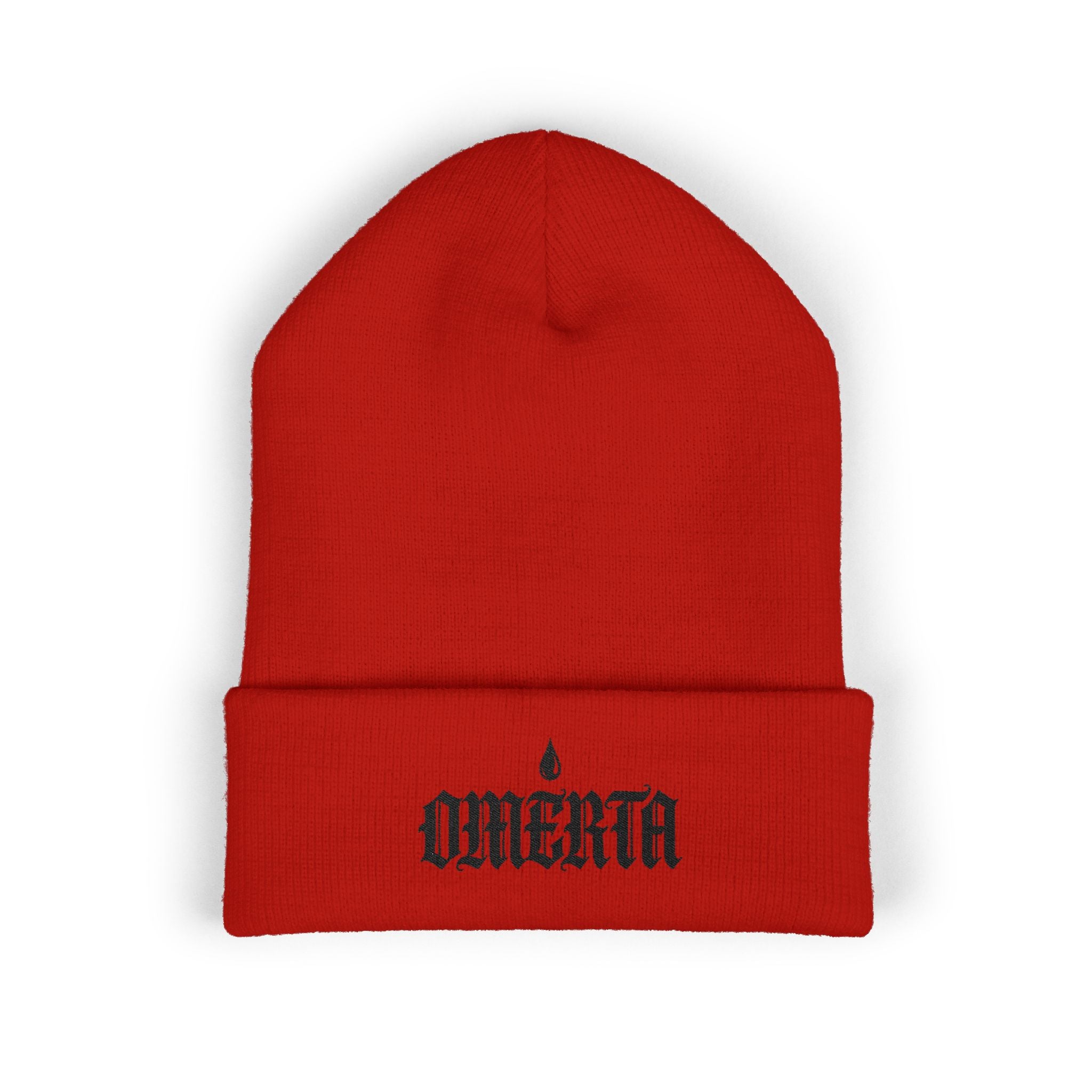 OMERTA Cuffed Beanie Embroidered