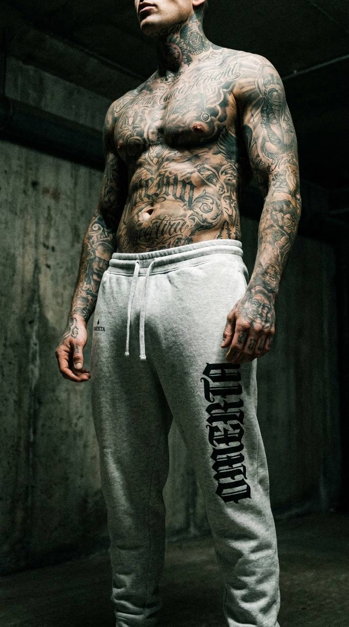 OMERTA Fleece Jogger Embroidered