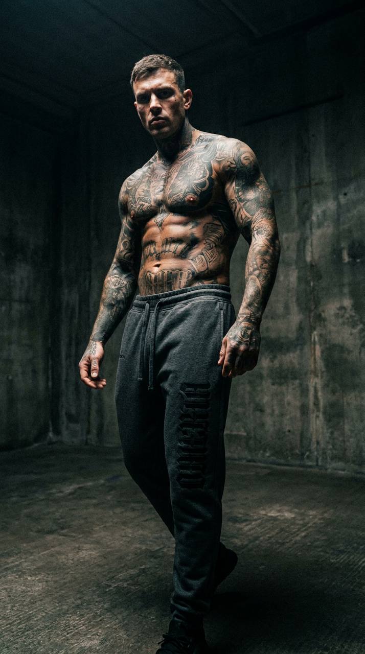 OMERTA Fleece Jogger Embroidered