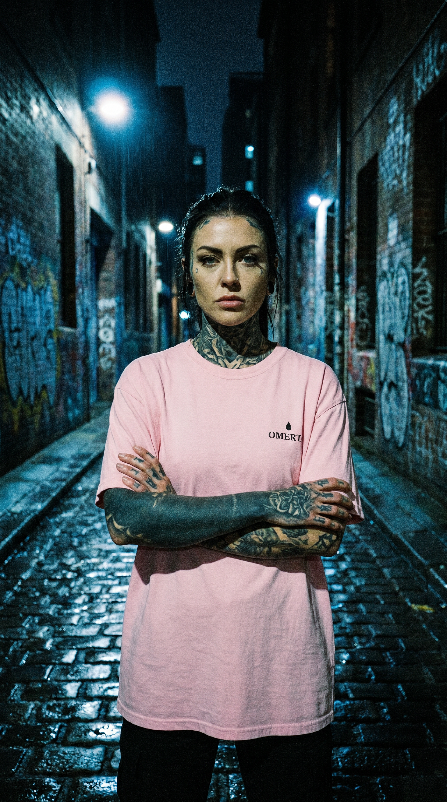 OMERTA Garment-Dyed Tee