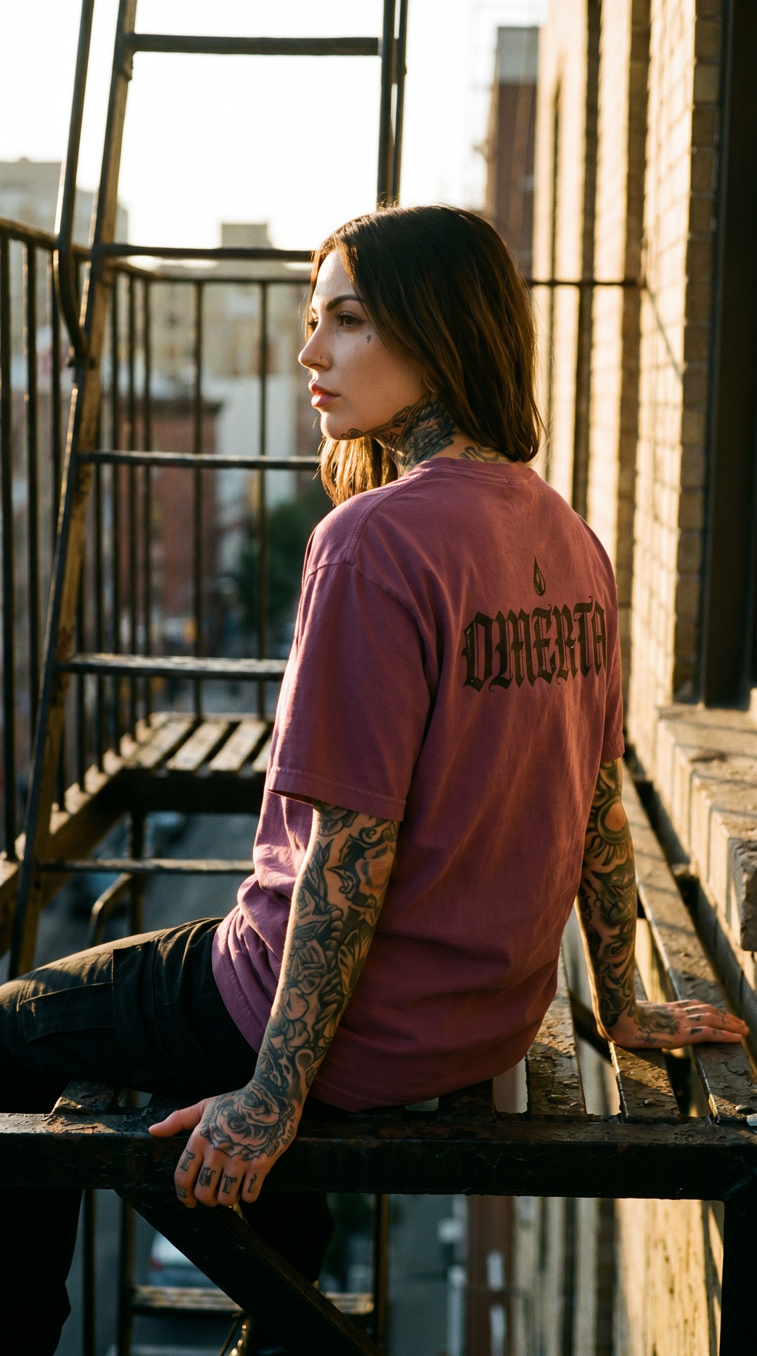 OMERTA Garment-Dyed Tee