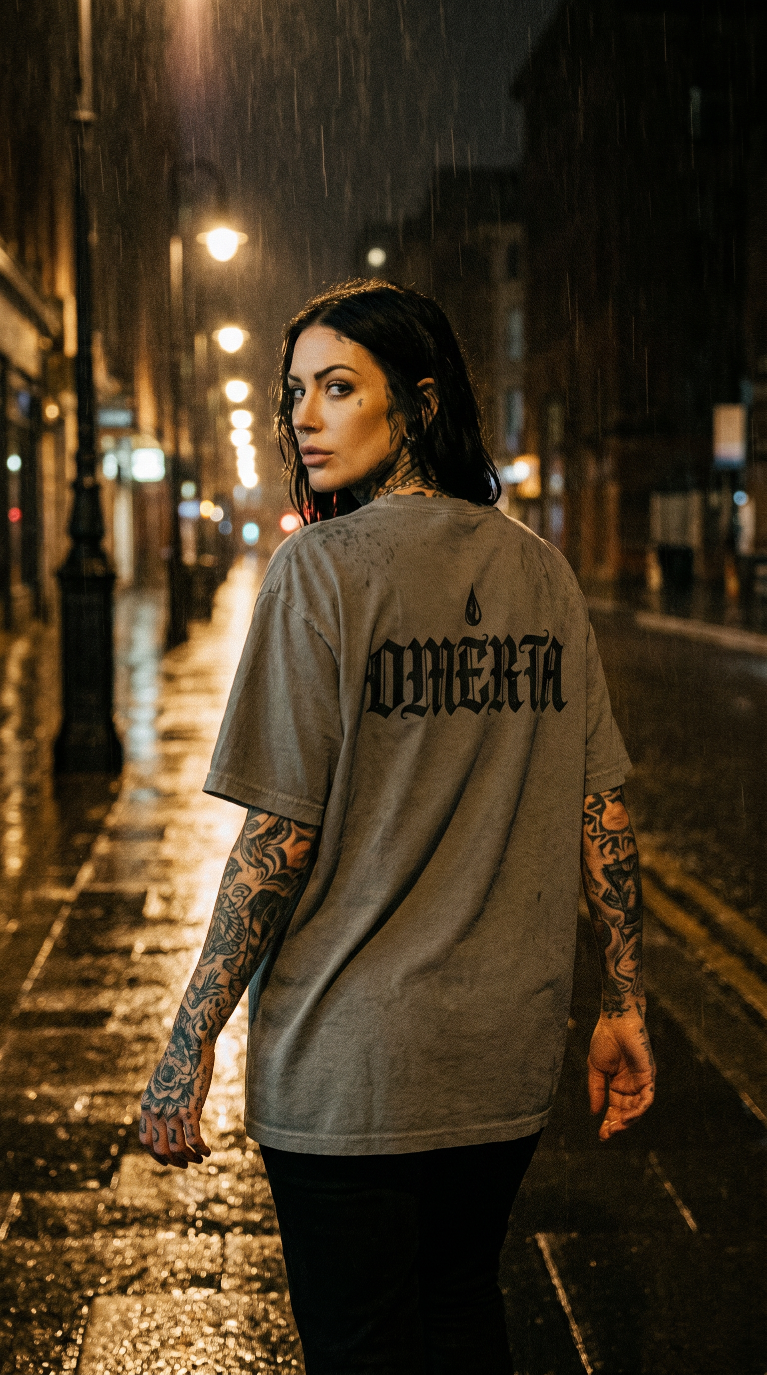 OMERTA Garment-Dyed Tee