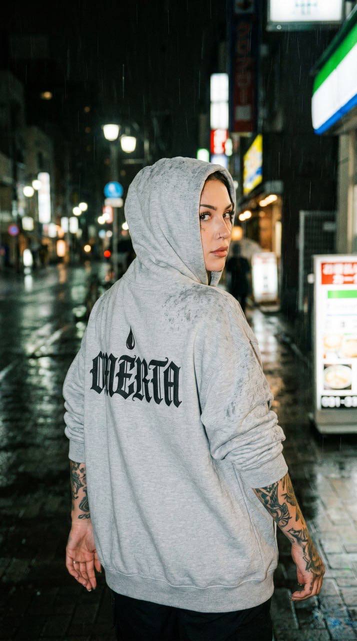 OMERTA Heavy Multi Logo Hoodie